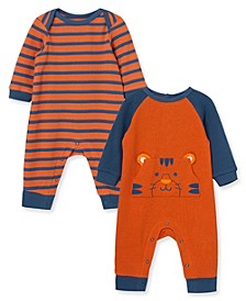Baby Boys Coveralls Set, Pack of 2