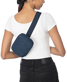Quilted Adjustable Fanny Pack, Created for Macy's