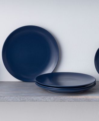 Swirl Coupe Dinner Plates, Set of 4