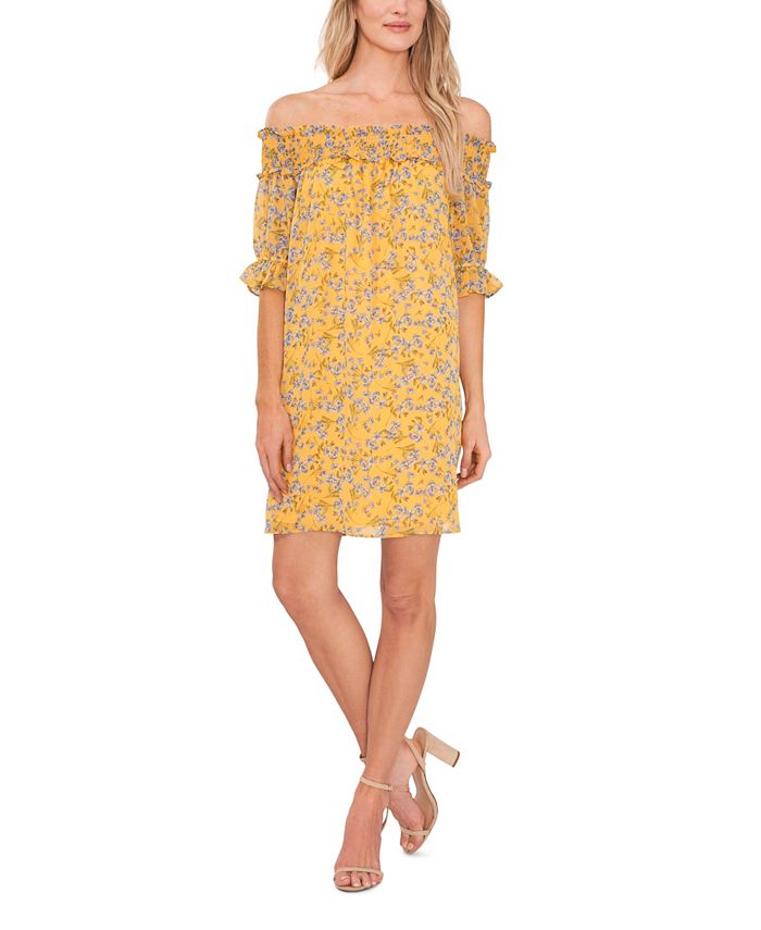 Macys mustard dress new arrivals