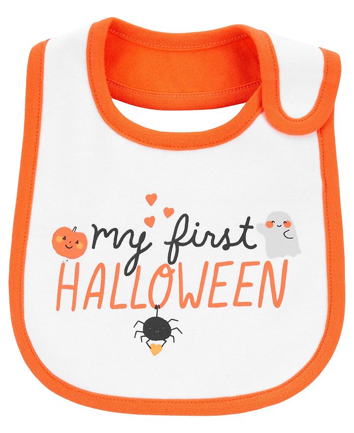 My first halloween hotsell bib