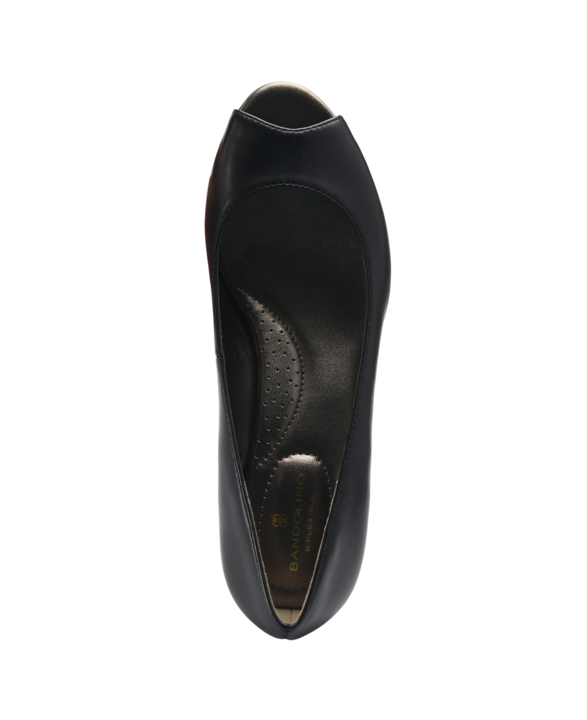 Bandolino Women's Candra Peep Toe Wedge Dress Pumps In Black