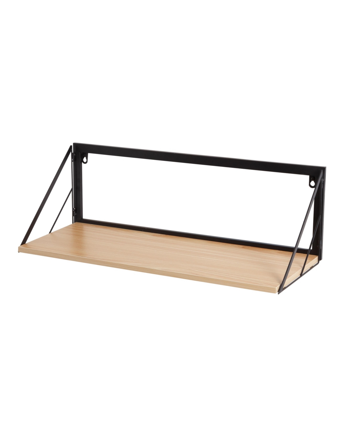 Multipurpose Mountable Shelf with Bracket, 24" - Natural