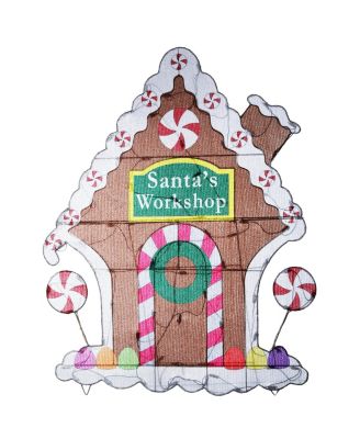 National Tree Company Pre-Lit Gingerbread House, 42"