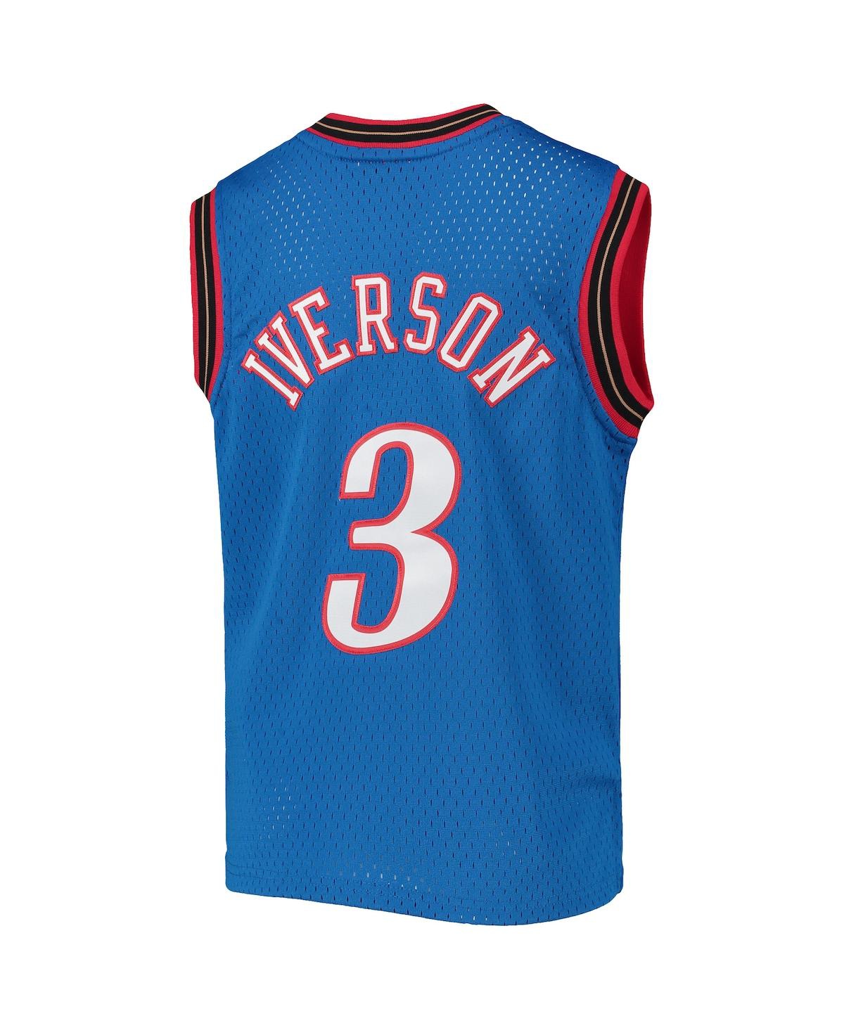 Big Boys Mitchell & Ness Allen IversonPhiladelphia 76ers 1999-00 Hardwood Classics Swingman Jersey - Royal