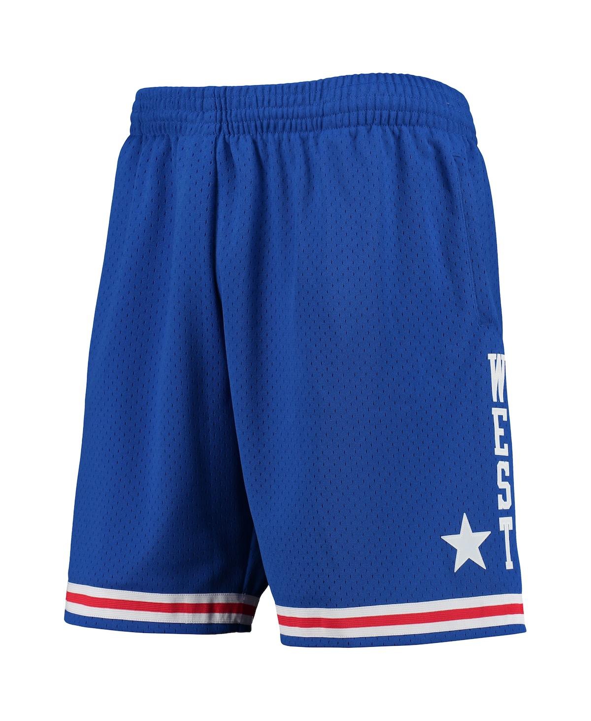Men's Mitchell & NessWestern Conference Hardwood Classics 1985 All-Star Game Swingman Shorts - Royal