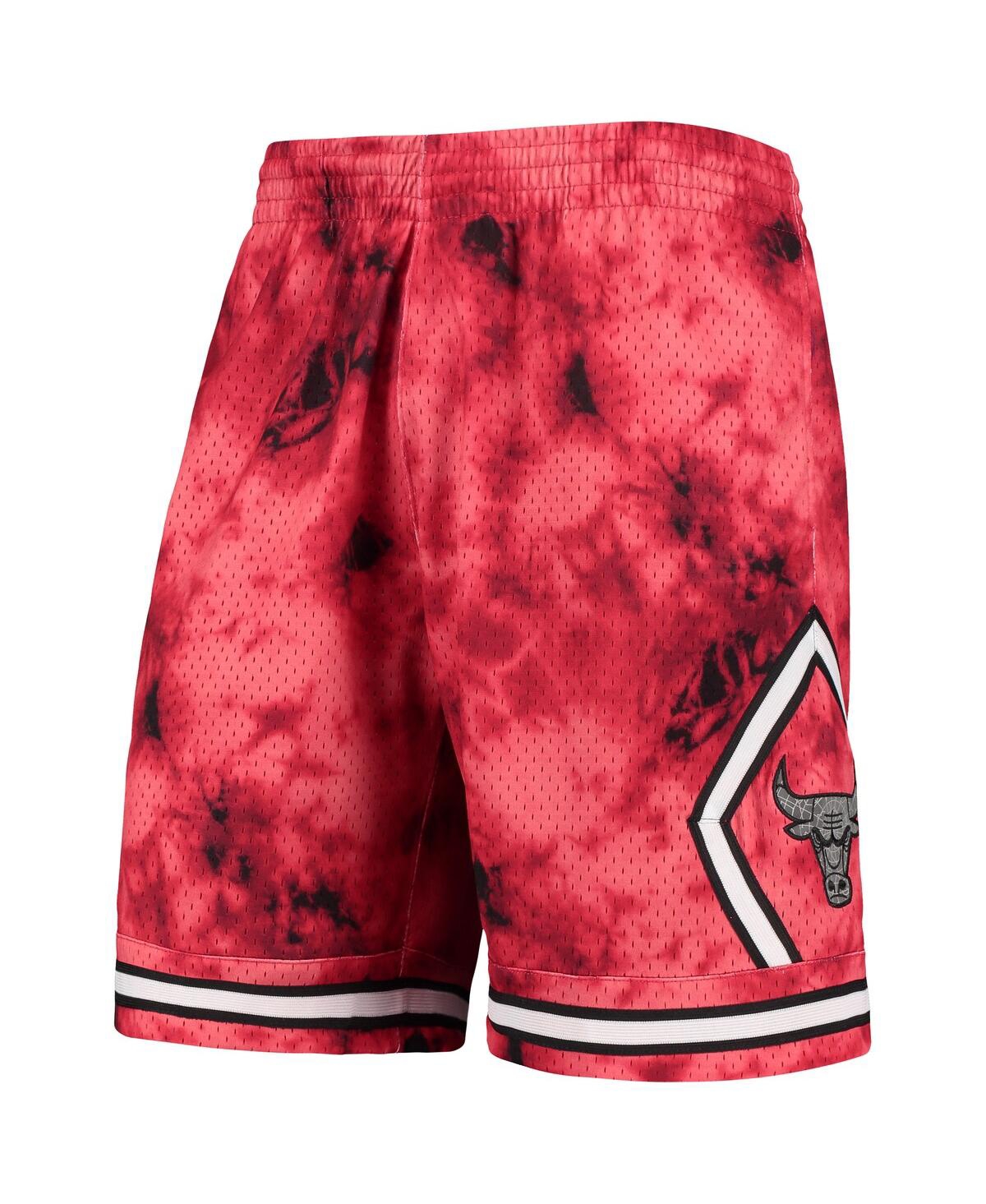 Mitchell & Ness Men's  Red Chicago Bulls Hardwood Classics 1997 Galaxy Swingman Shorts In Red