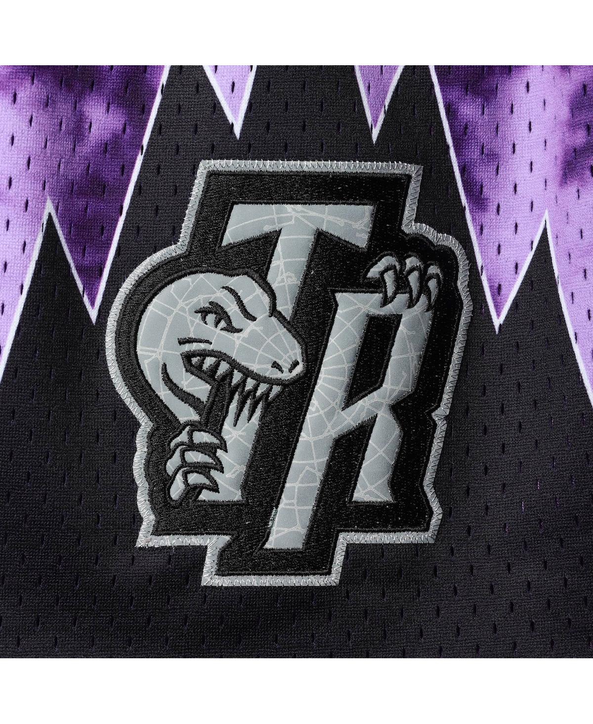 Men's Mitchell & NessToronto Raptors Hardwood Classics 1998 Galaxy Swingman Shorts - Purple