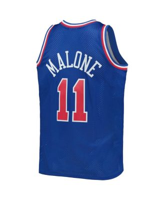 Men's Karl Malone Royal Western Conference Hardwood Classics 1992 NBA All-Star Game Swingman Jersey