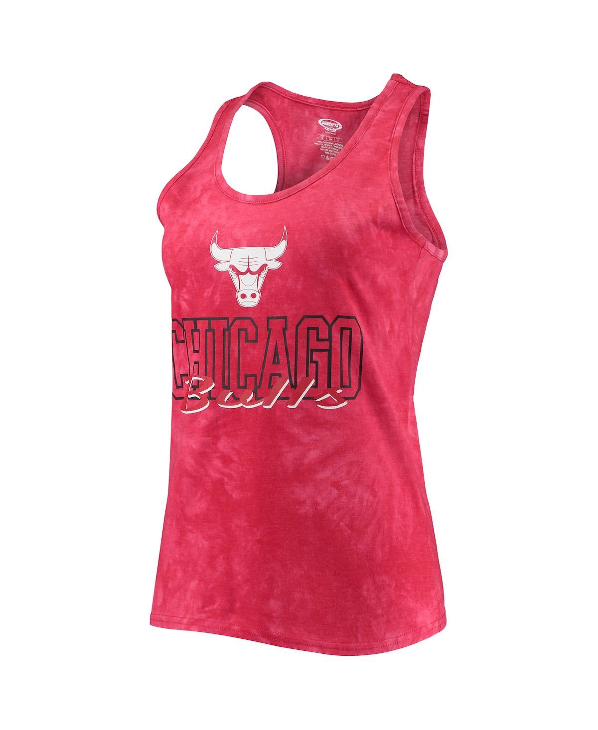 Shop Concepts Sport Women's  Red Chicago Bulls Billboard Racerback Tank Top And Shorts Sleep Set