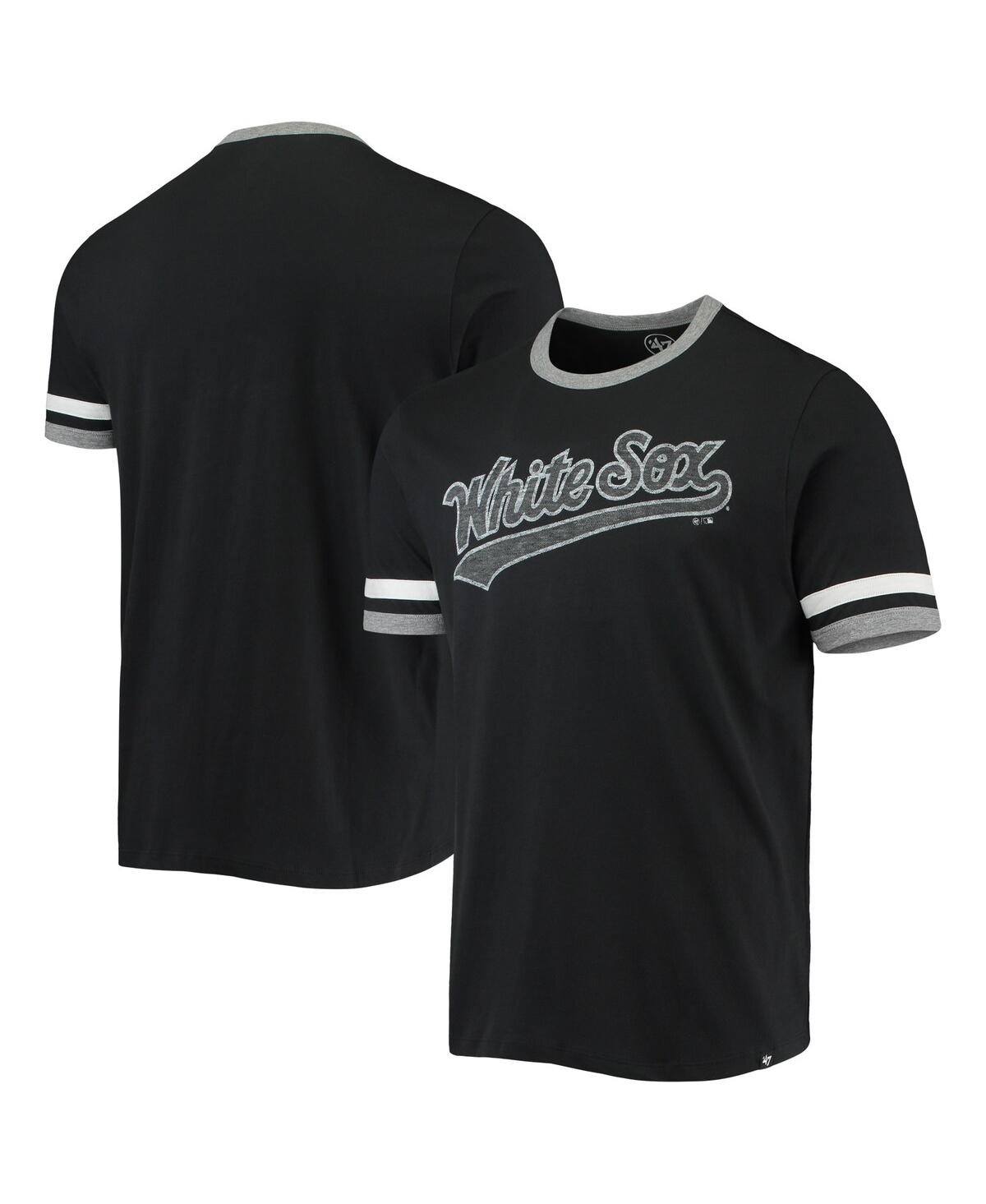 47 Brand Men's '47 Black Chicago White Sox Team Name T-shirt