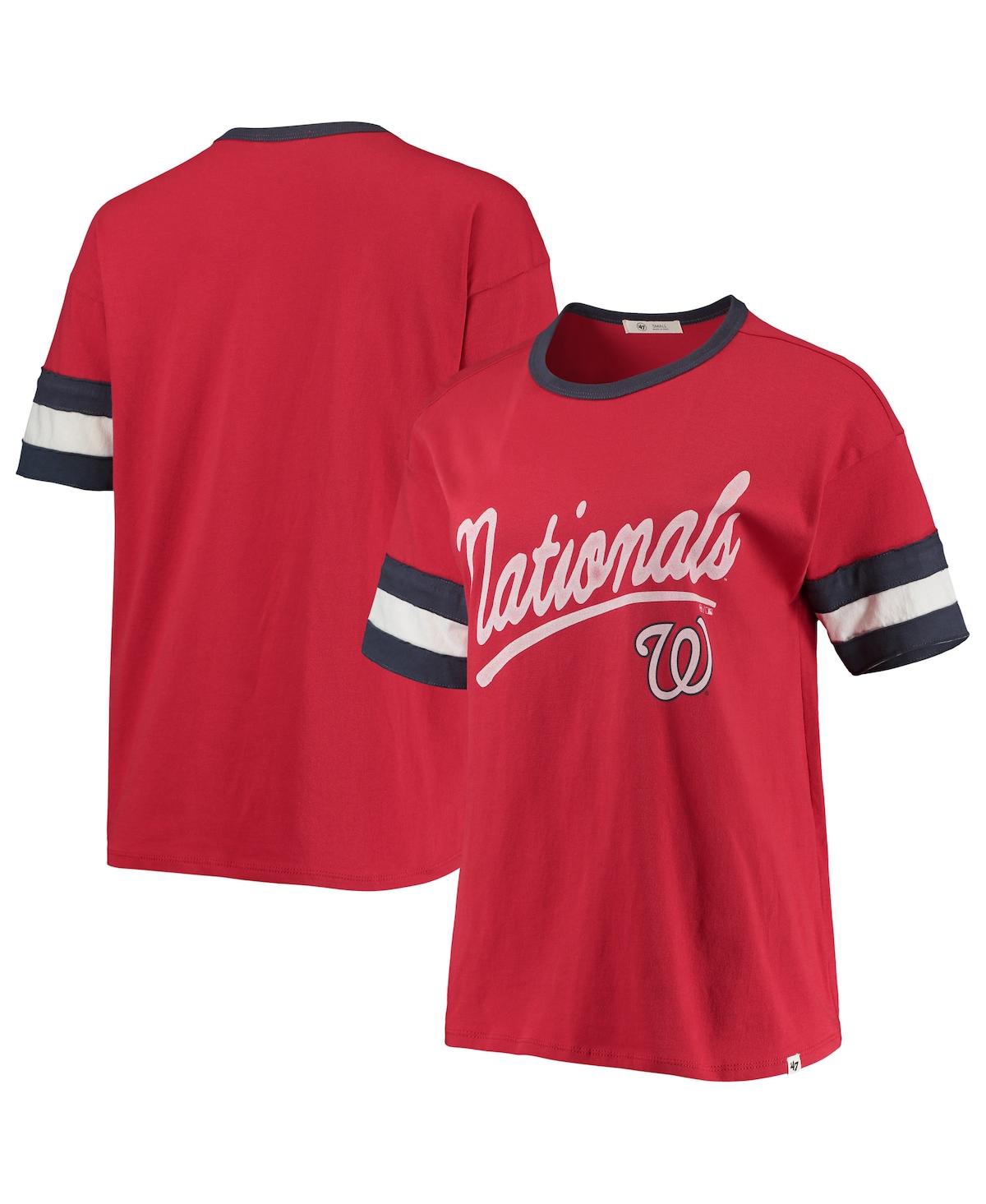 Women's '47Washington Nationals Dani T-shirt - Red