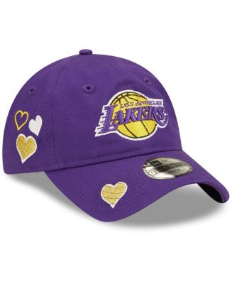 Men's Los Angeles Lakers New Era Purple 9TWENTY Core Classic Twill Adjustable Hat