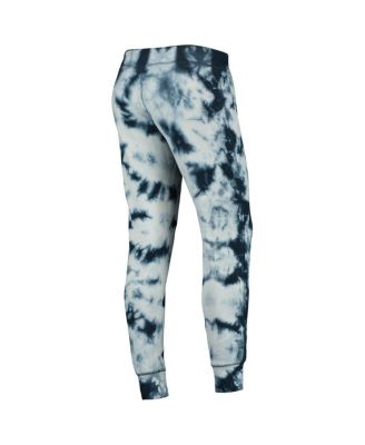 Women's Navy New York Yankees Tie-Dye Jogger Pants