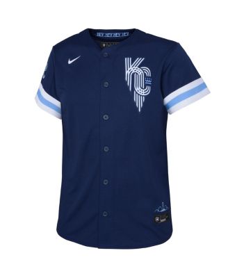 Toddler Boys and Girls Navy Kansas City Royals City Connect Replica Jersey