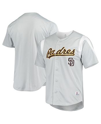 Stitches Men's Gray San Diego Padres Chase Jersey - Macy's