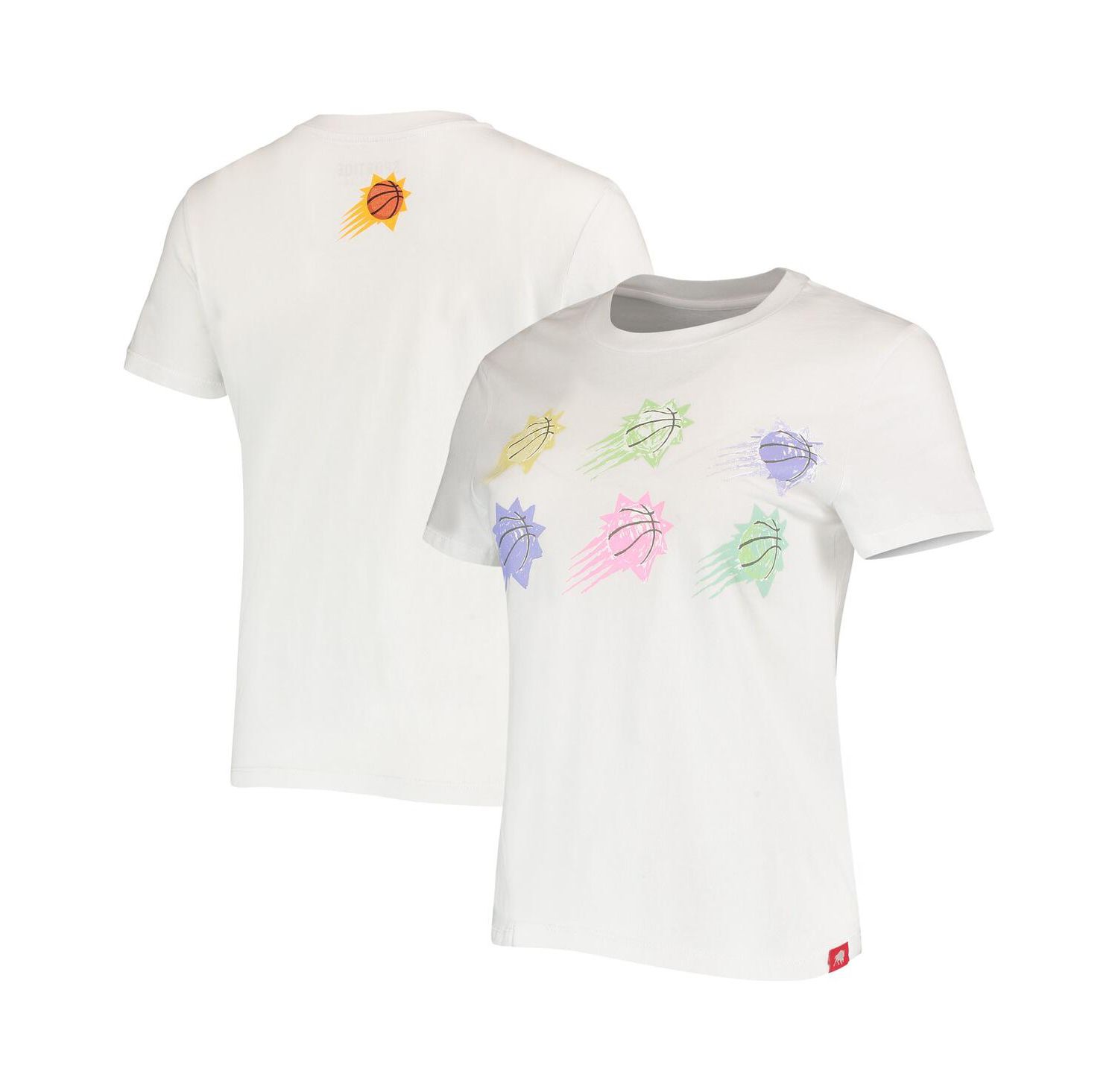 Women's White Phoenix Suns Street Capsule Arcadia T-shirt