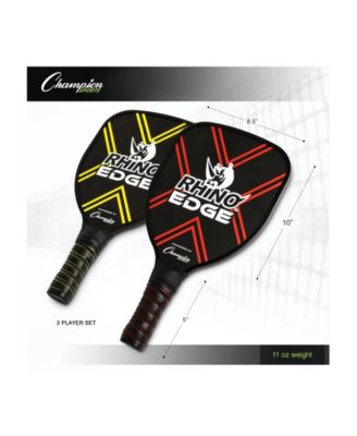 Rhino Pickle Ball Edge 2 Player Set, 4 Piece