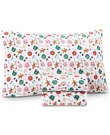 Sugar & Spice Cotton Flannel Sheet Sets, Created for Macy's