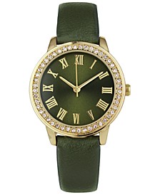 Women's Green Strap Watch 32mm, Created for Macy's