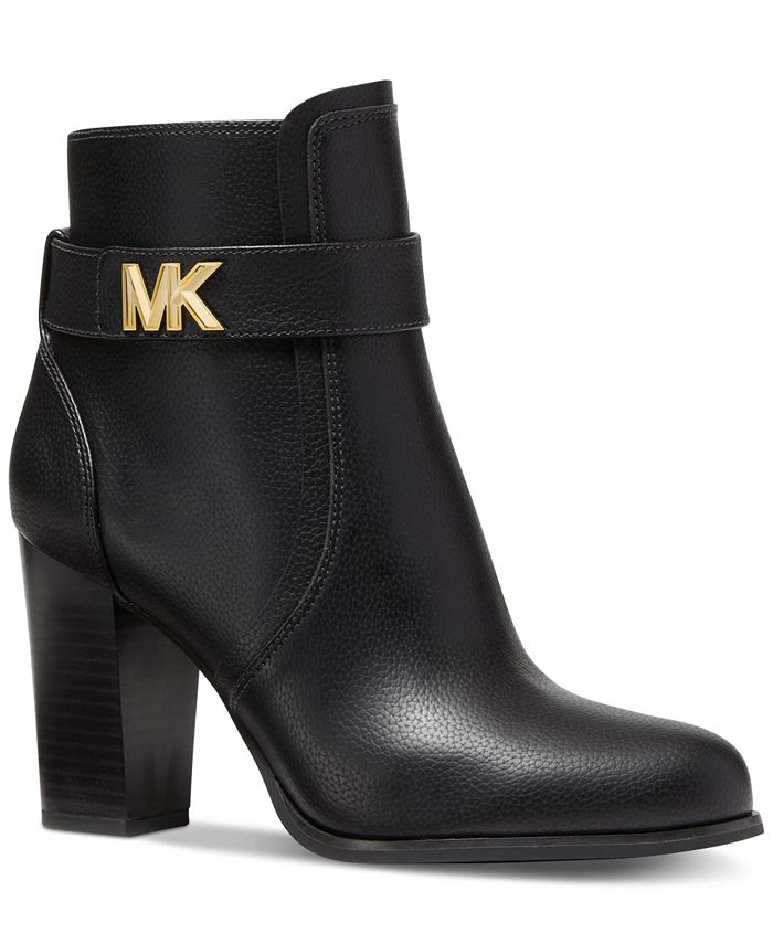 Michael Kors Women's Jilly Dress Ankle Block Heel Dress Booties & Reviews -  Booties - Shoes - Macy's