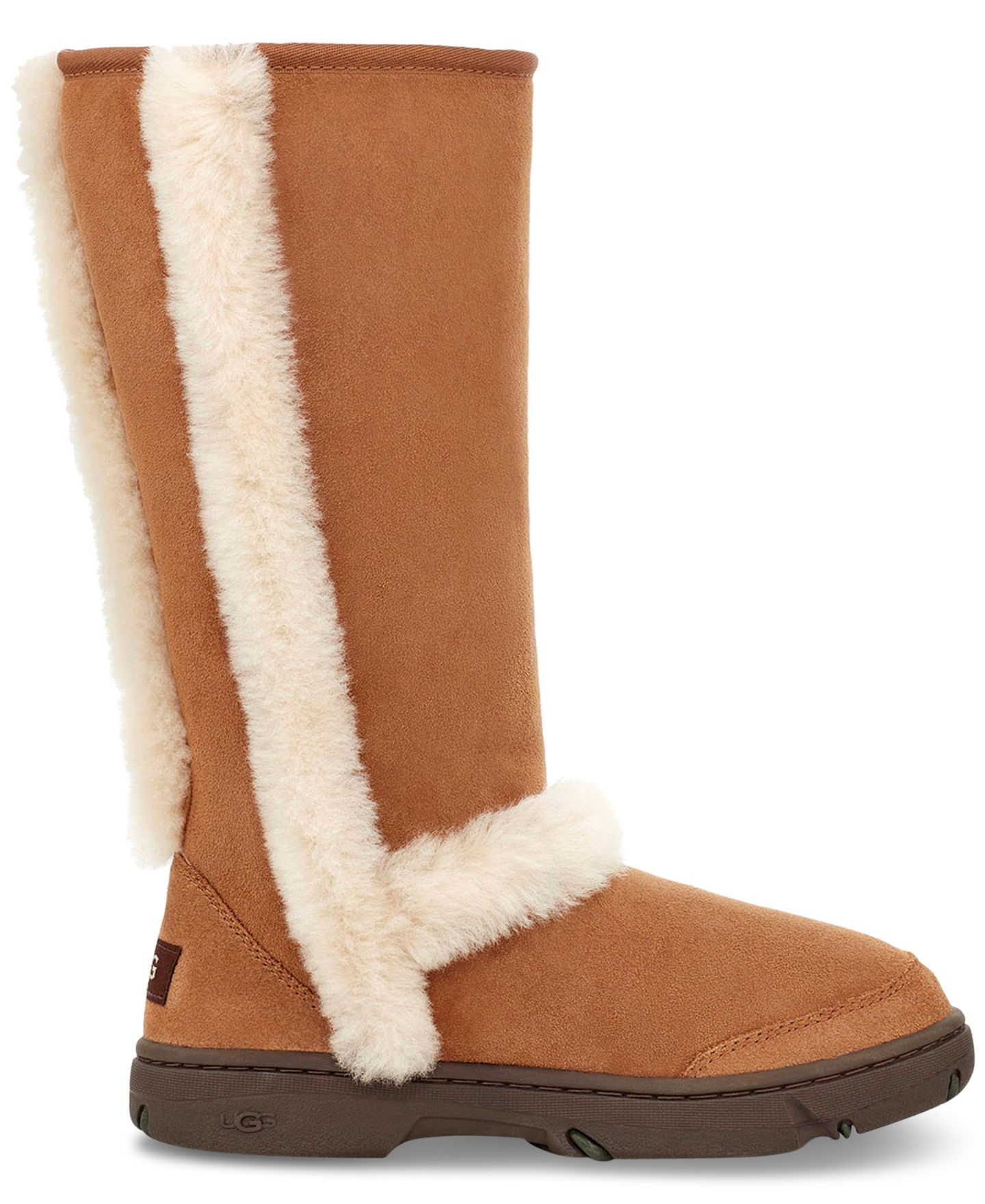 UGG® Женские высокие сапоги UGG Sunburst, цвет: Каштановый — фото 2