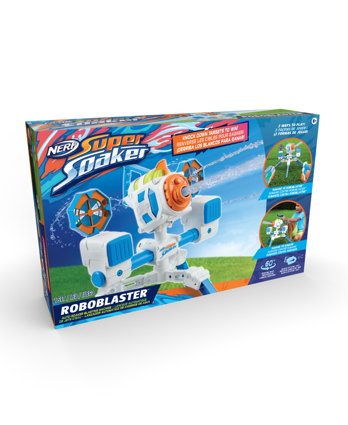 Nerf Super Soaker Roboblaster By Wowwee In Multicolor