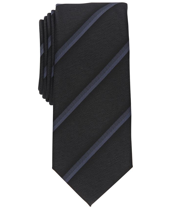 Alfani Men's Desmet Striped Slim Tie, Created for Macy's - Macy's