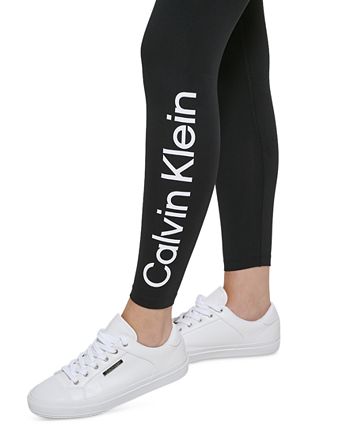 Calvin Klein Womens Performance Pride Logo High Waist 7/8 Leggings  PFOP6177-Size