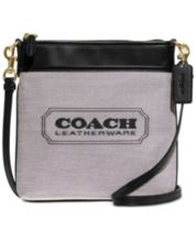 COACH Pebble Leather Chaise Crossbody - Macy's