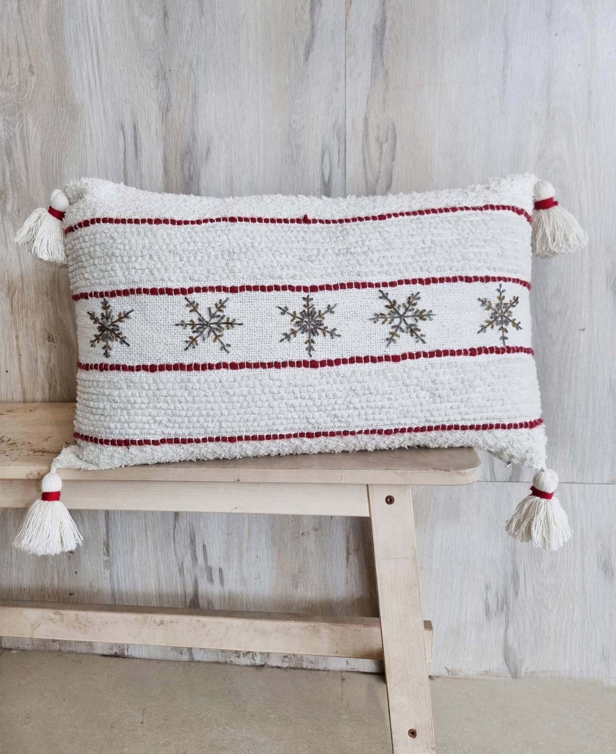 Vibhsa Christmas Decorative Pillow, 14" x 24"