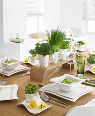 New Wave Square Salad Plate