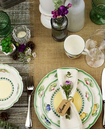 Villeroy & Boch French Garden Green Line Dinnerware Collection - Macy's