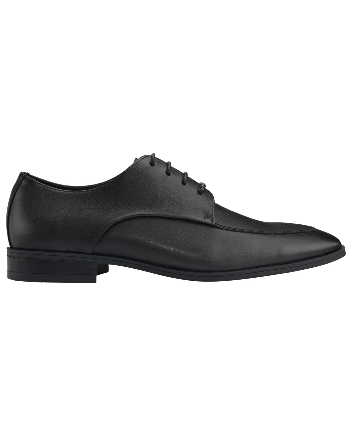Calvin Klein Men's Malley Lace-Up Dress Oxford, цвет: Чёрный кожаный — фото 2