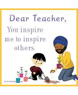 Dear Teacher,: A Celebration of People Who Inspire Us by Paris Rosenthal