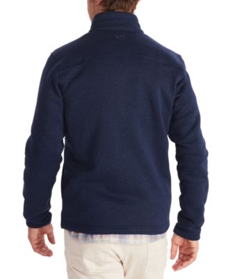 Men's Drop Line Full Zip Sweater Fleece Jacket
