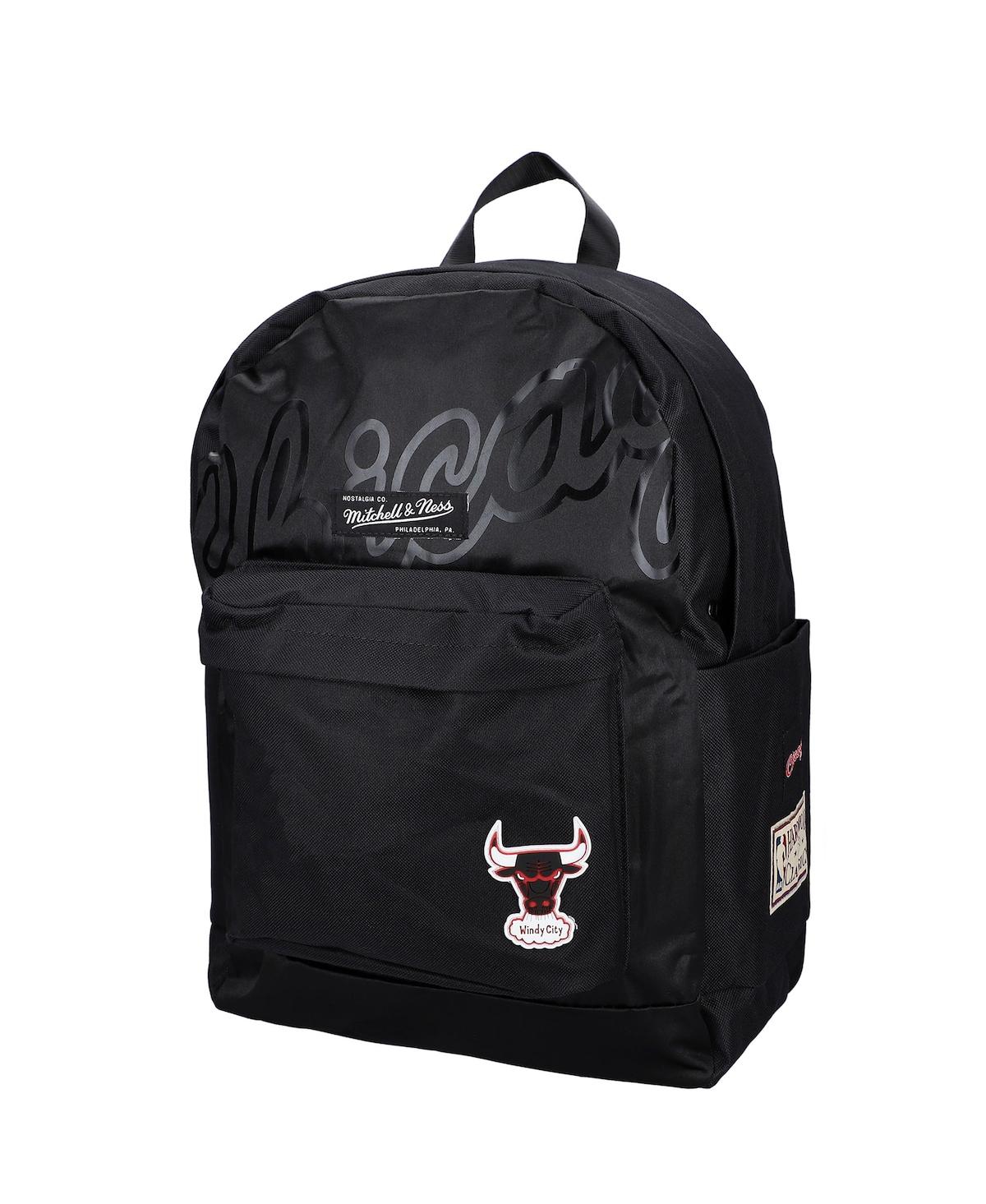 Mitchell & Ness Kids' Black Chicago Bulls Team Backpack