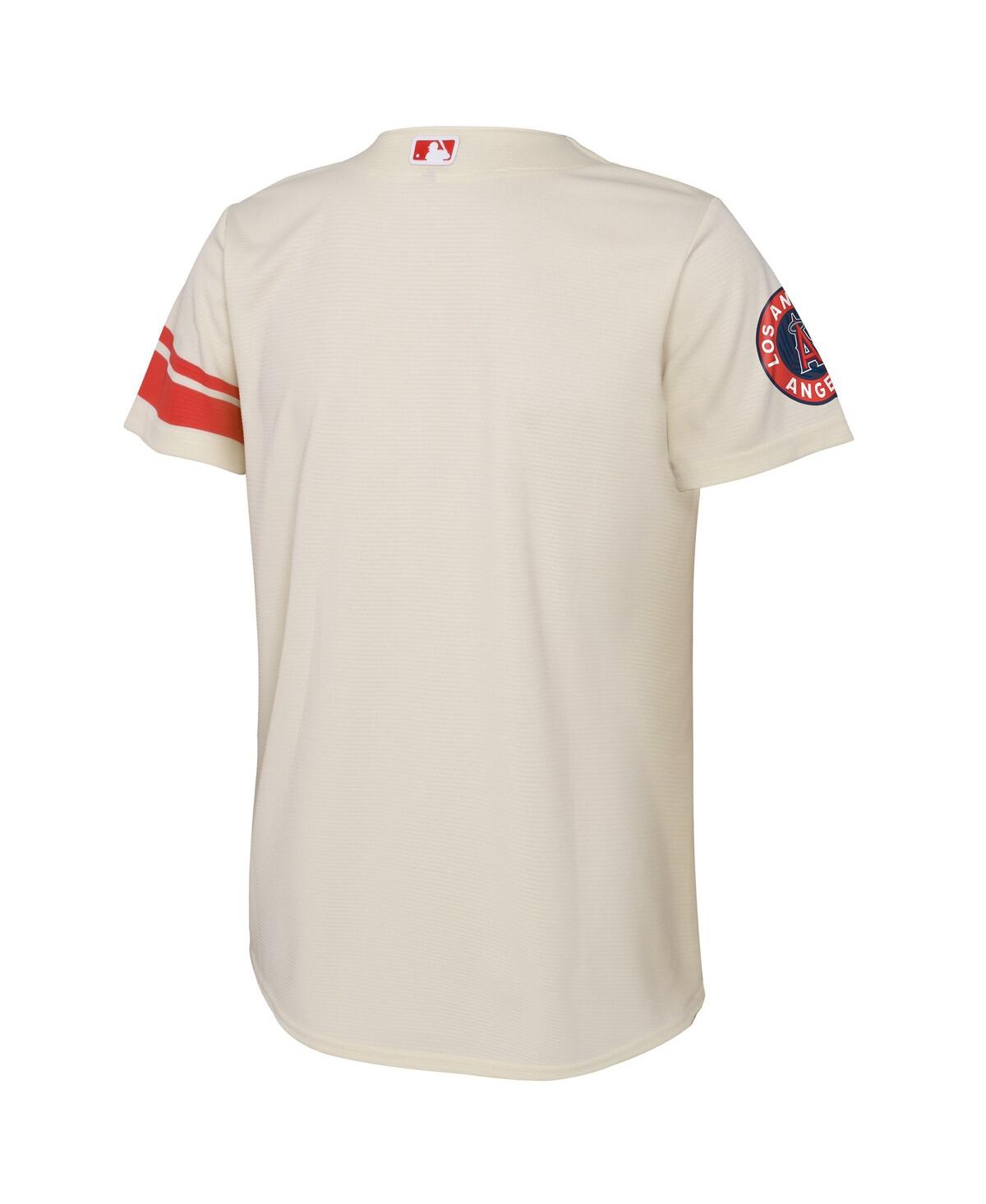 Toddler Boys and Girls NikeLos Angeles Angels City Connect Replica Jersey - Cream