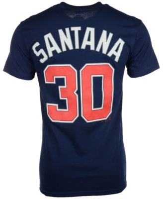 Majestic - Men's Ervin Santana Atlanta Braves Official T-Shirt