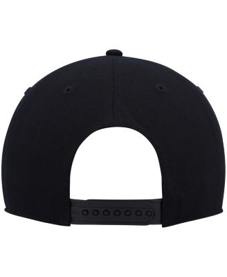 '47 Brand Men's Black Boston Red Sox Hitch Orchid Undervisor Snapback Hat