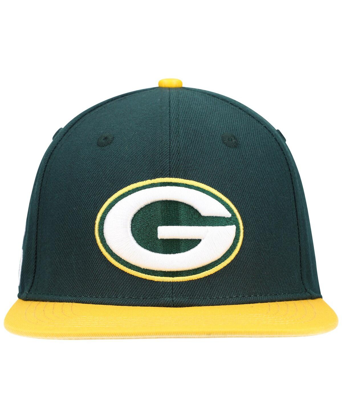 Shop Pro Standard Men's  Green, Gold Green Bay Packers 2tone Snapback Hat In Green,gold
