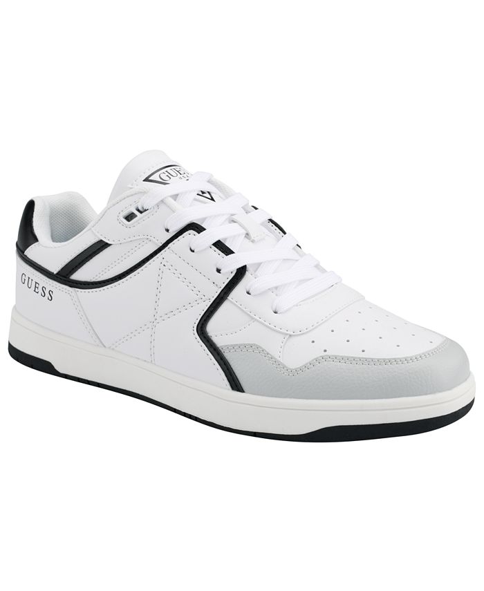 GUESS Men's Fryman Low Top Lace Up Sneakers - Macy's