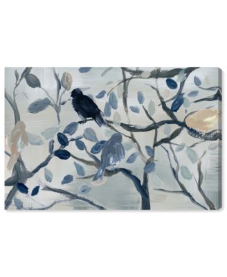 Tree Branches Nest Giclee Print on Gallery Wrap Canvas Art
