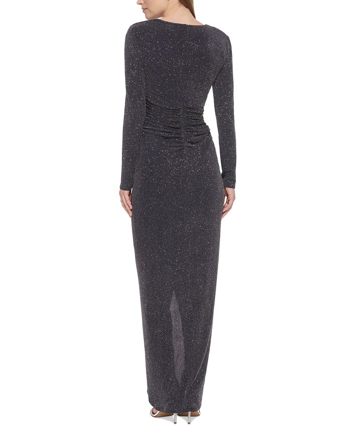 Vince Camuto Women's MetallicThreaded Evening Gown Macy's