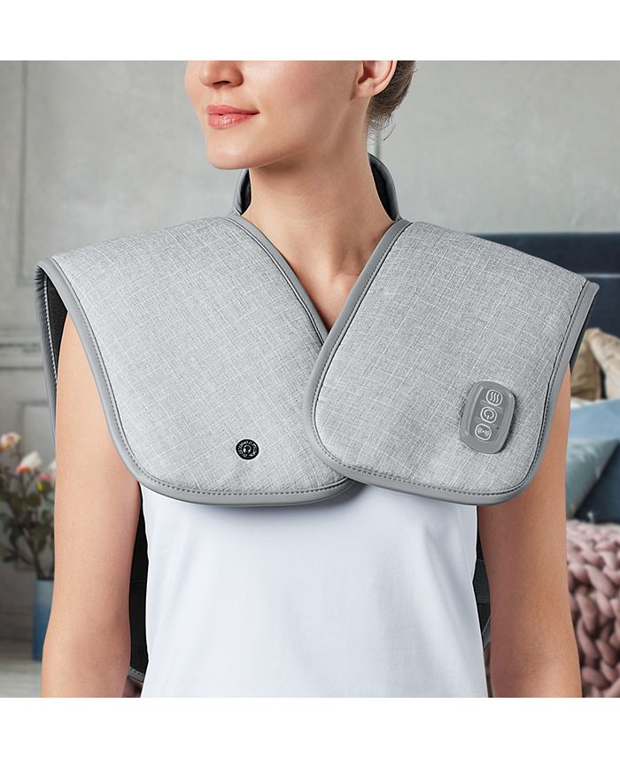 Sharper Image Heated Neck & Shoulder Massager Macy's
