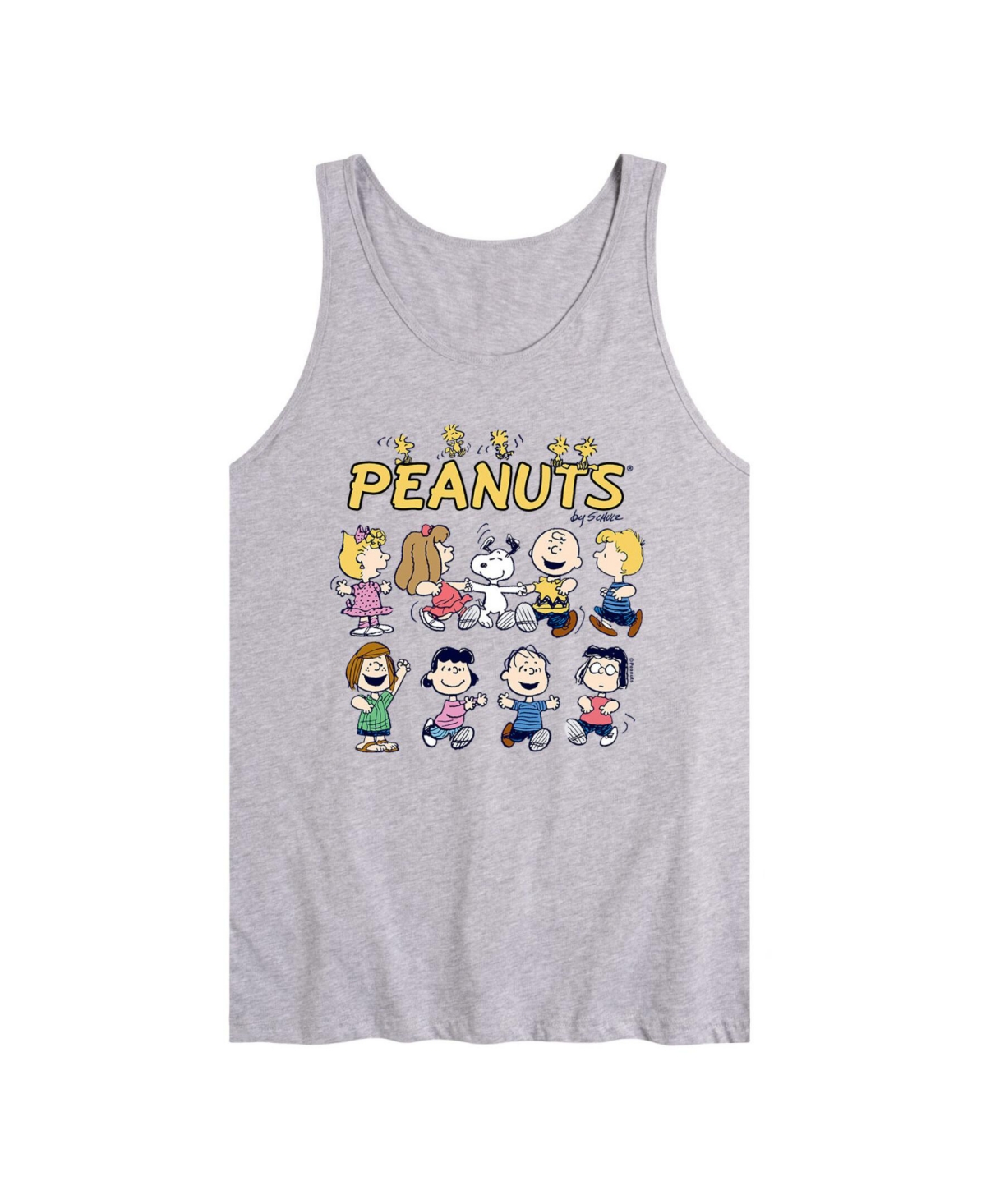 Airwaves Men's Peanuts Characters Tank In Gray