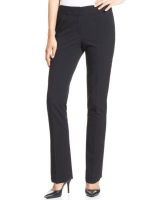 Maggie Barnes for Catherines Dress Pants Plus Size 4X 30/32 Gray Relaxed Fit NWT