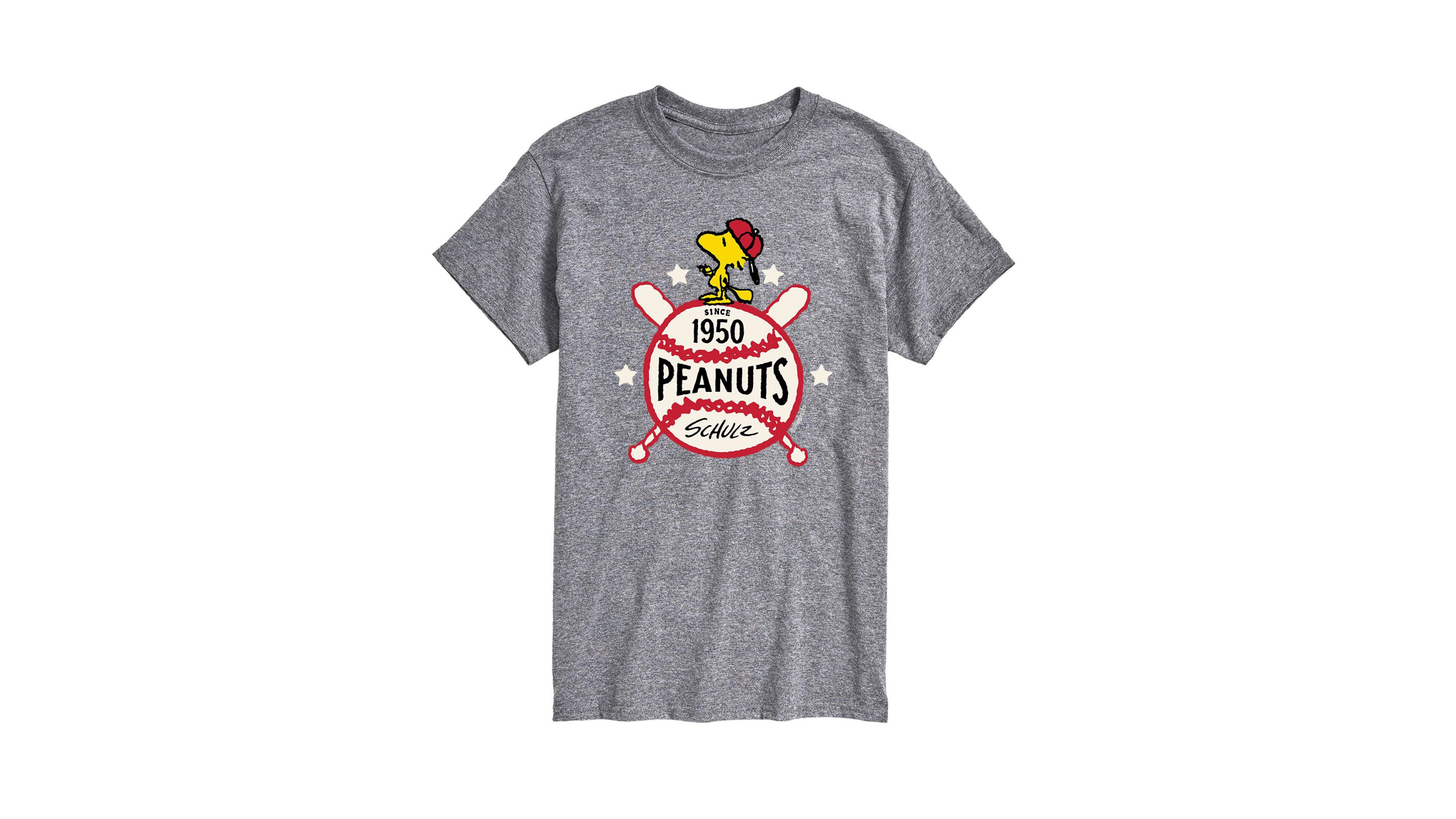 Men's Peanuts 1950 Baseball T-shirt