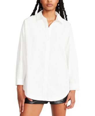 Steve Madden Women's Poppy Cotton Shirt Macy's