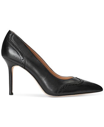 Ladies ralph discount lauren pumps